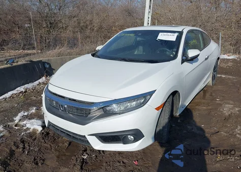 2016 Honda Civic Touring из США, поврежденный, VIN 2HGFC3B91GH357421
